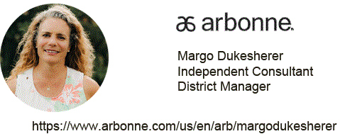 Reader recommended business: Margo Dukesherer, Arbonne