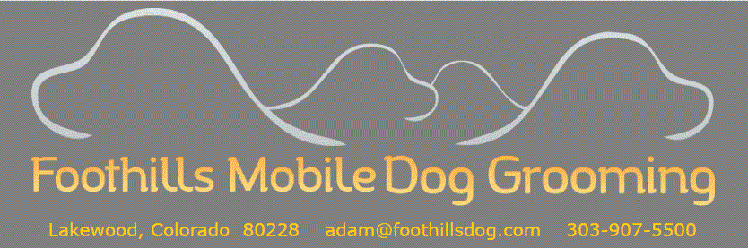 Foothills Mobile Dog Grooming logo