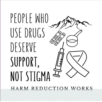 "People who use drugs deserve support, not stigma"